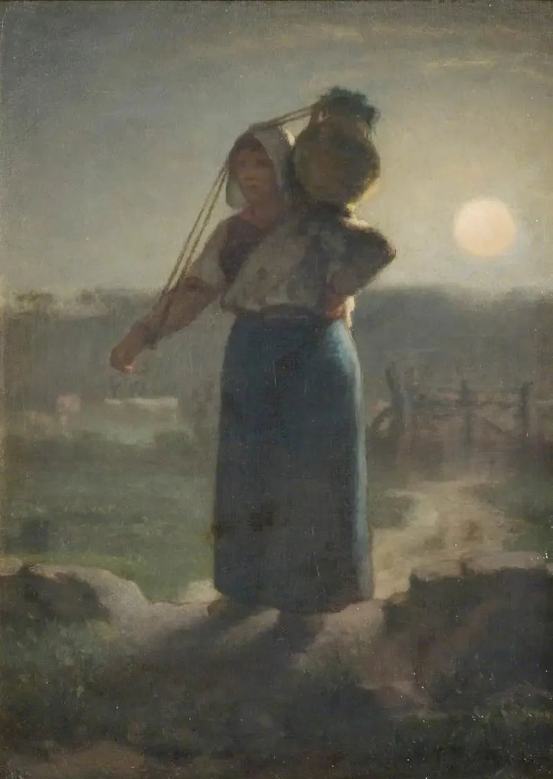 En mælkehandler - Jean-François Millet