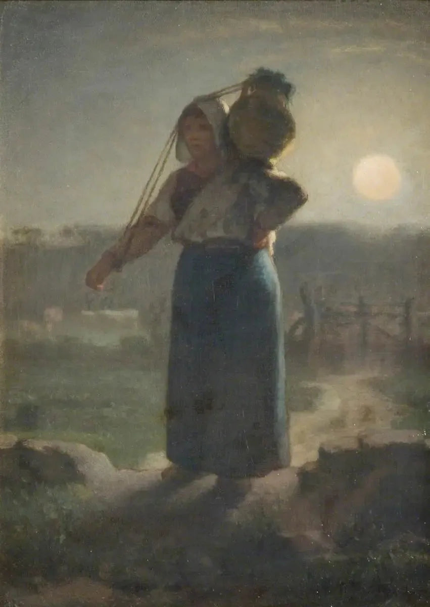 En mælkehandler - Jean-François Millet