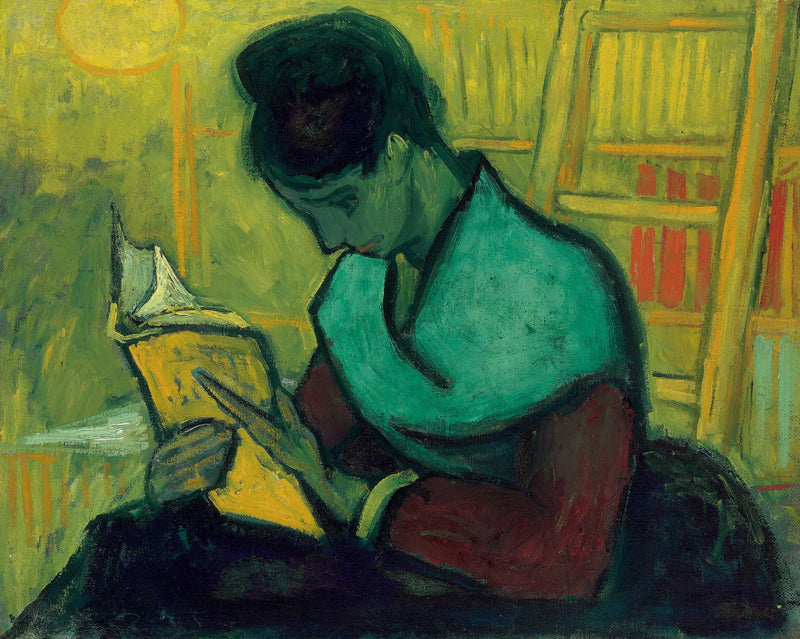 En romanlæser - Vincent van Gogh