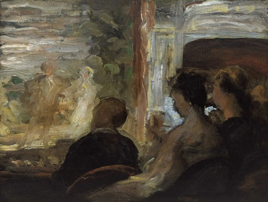 En loge i teateret - Honoré Daumier