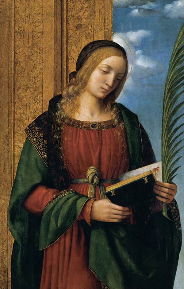 En martyr - Bernardino Luini