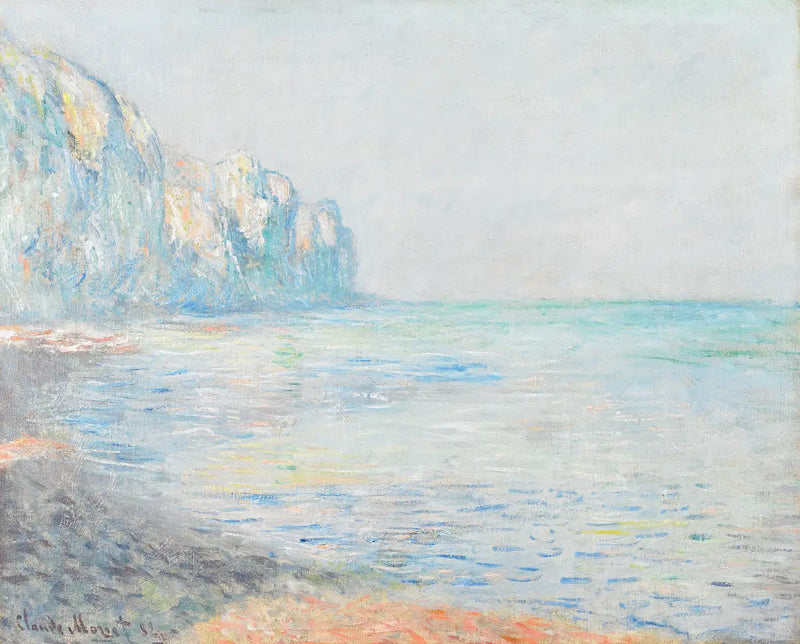 En tåget morgen i Pourville - Claude Monet