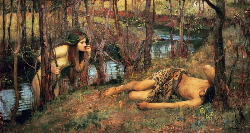 En Naiade - John William Waterhouse
