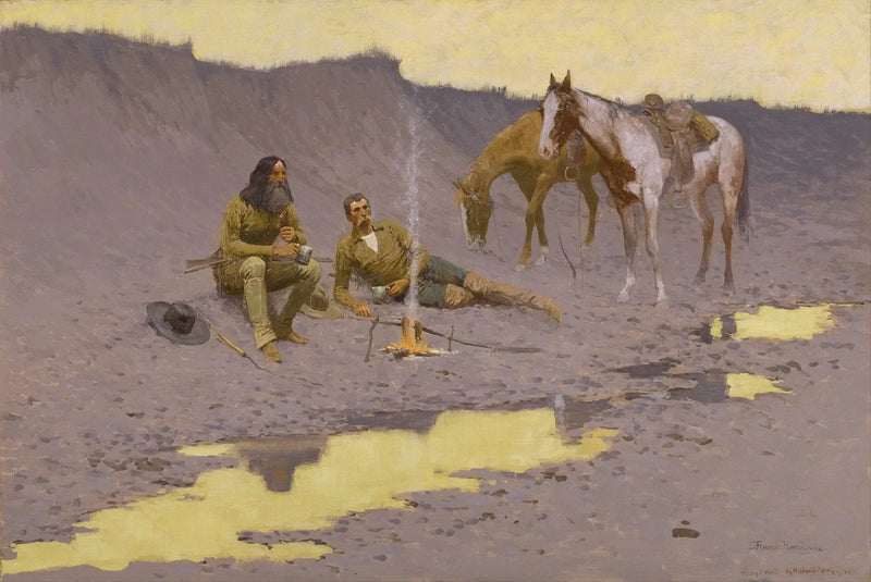 Et nyt år på Cimarron - Frederic Remington