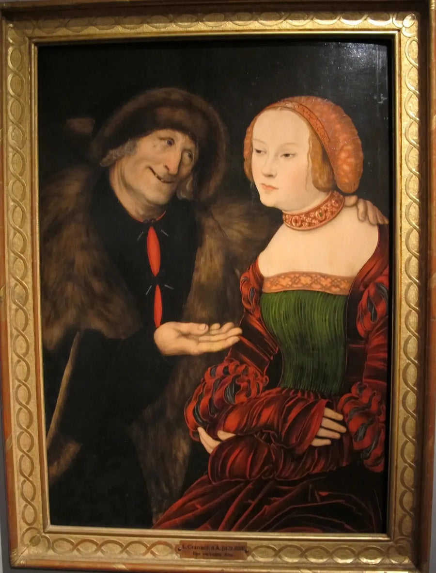 Et par uensartede - Lucas Cranach den Ældre