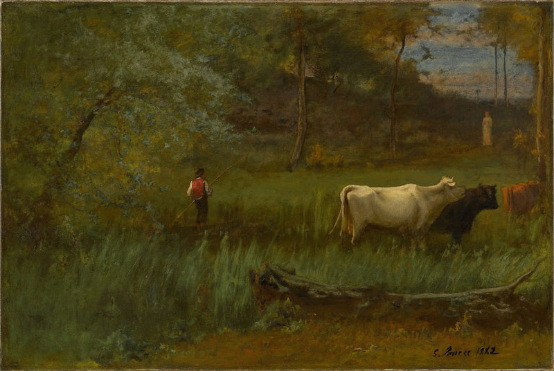 En pastoral - George Inness