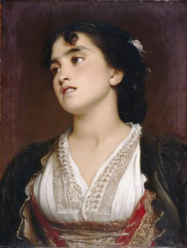 En romersk bondekone - Frederic Leighton