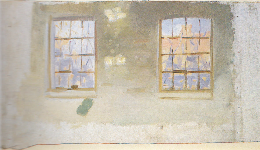 Et værelse med store vinduer. Kontor - Anna Ancher