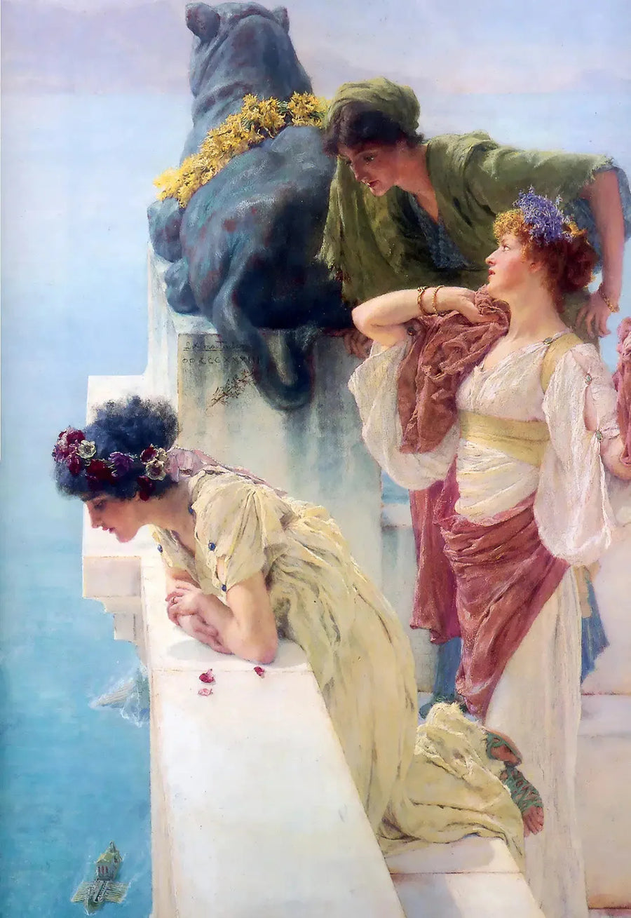 Et stykke til Vantage - Lawrence Alma-Tadema