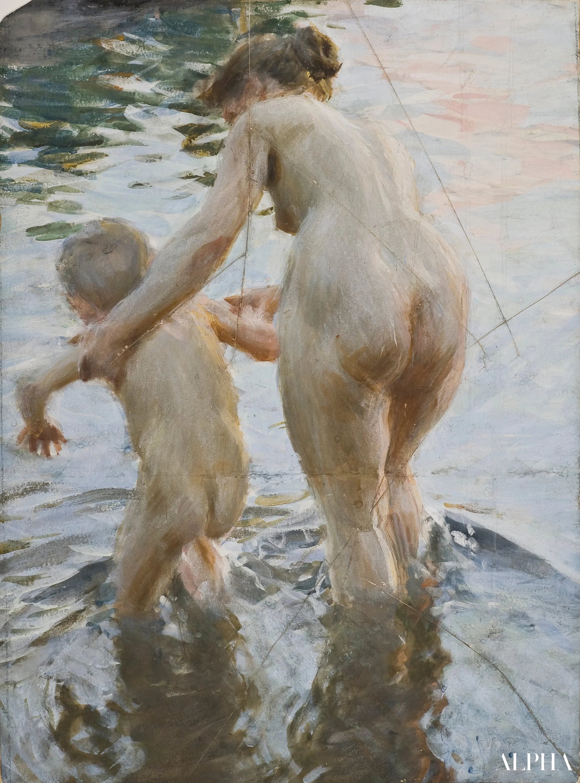 Une Première - Anders Zorn - Reproductions de tableaux et peintures haut de gamme