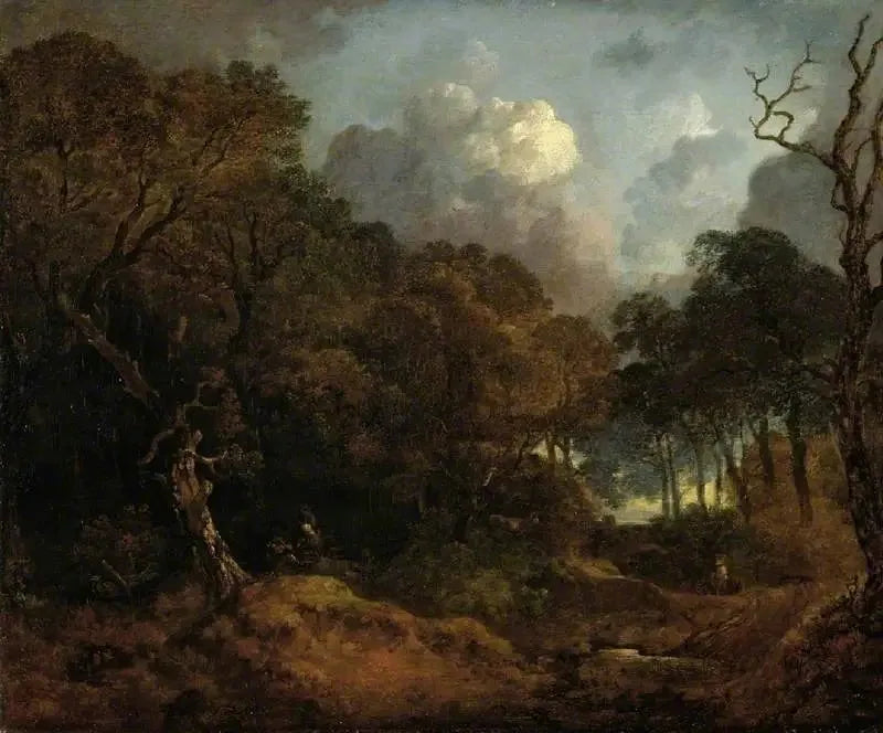 En skovvej - Thomas Gainsborough