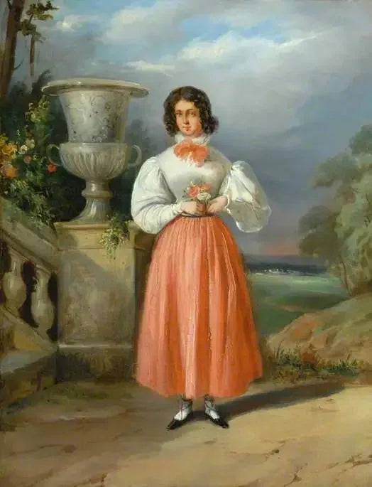 En ældre søster af fru Bowes - Paul Delaroche