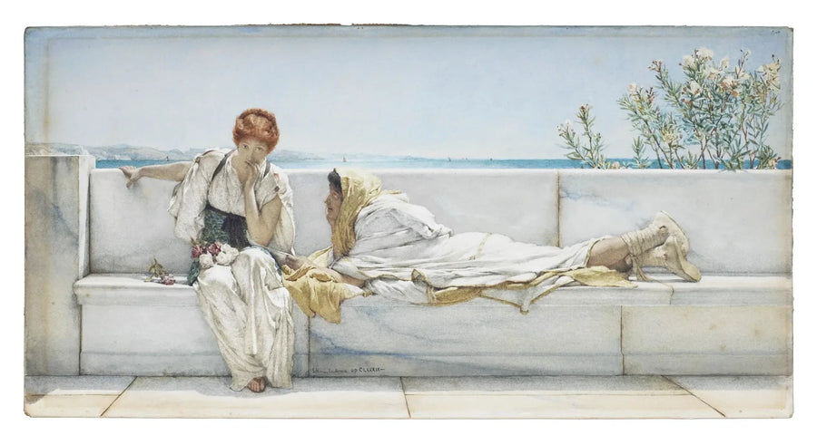 En anmodning - Lawrence Alma-Tadema