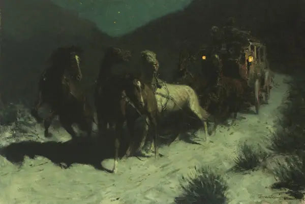 En snavsethed i vinden - Frederic Remington
