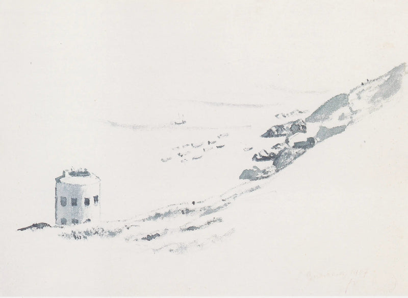 En Martello-tur på Guernsey - Félix Vallotton