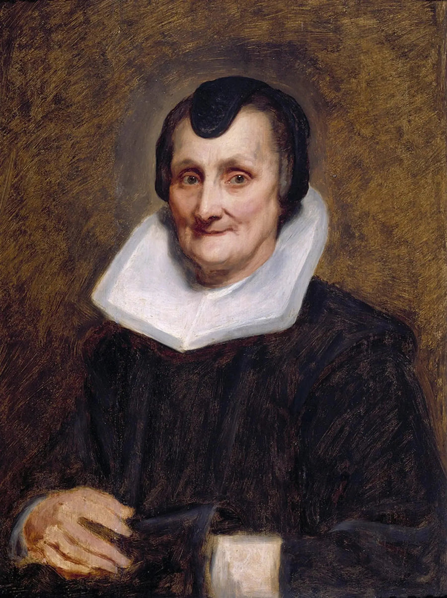 En gammel kvinde - Antoine van Dyck