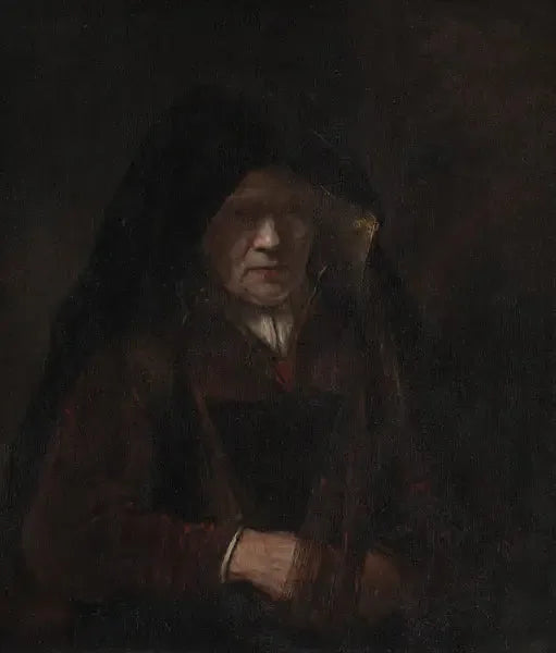En gammel kvinde - Rembrandt