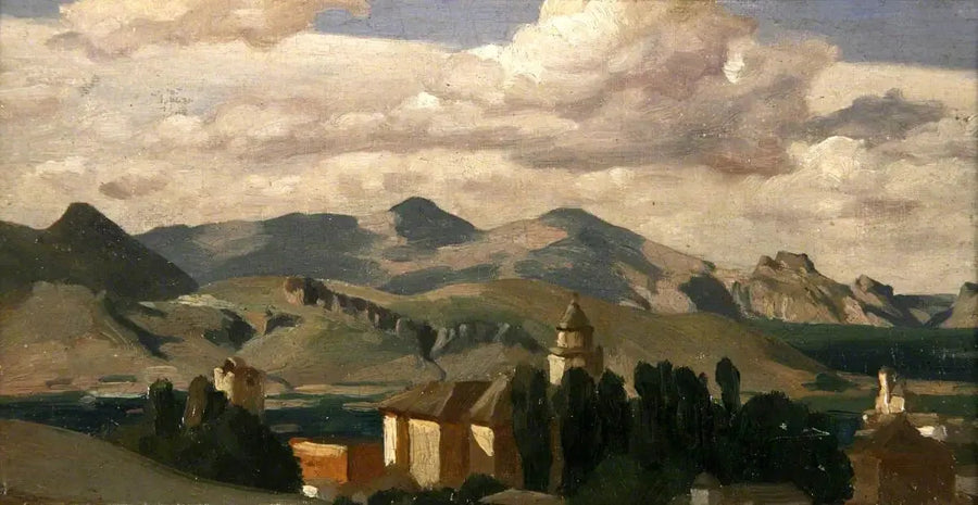 En spansk udsigt - Frederic Leighton