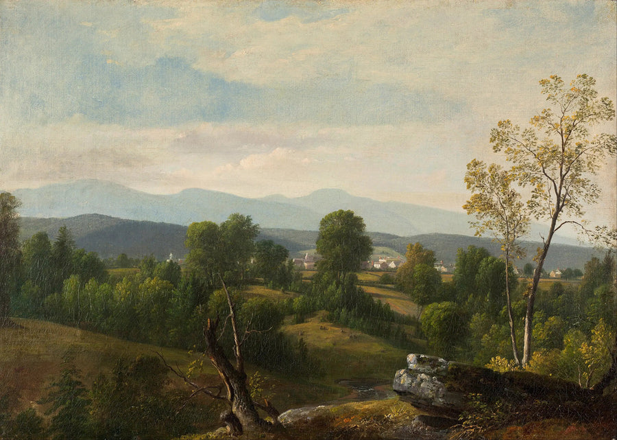Et udsyn over dalen - Asher Brown Durand