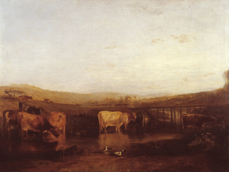 Foreningen af Thames og Isis - J. M. W. Turner