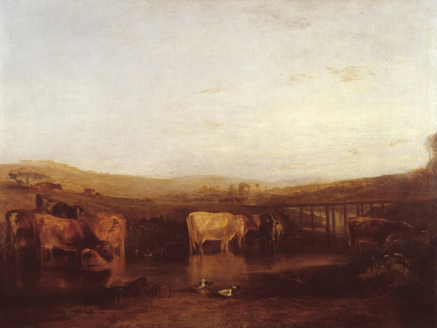 Foreningen af Thames og Isis - J. M. W. Turner