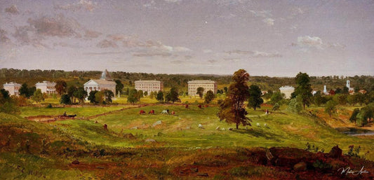 Université du Michigan - Jasper Francis Cropsey - Reproductions de tableaux et peintures haut de gamme