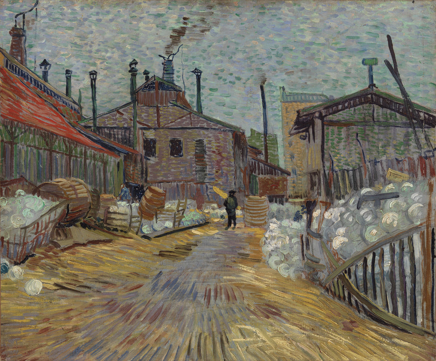 Asnières-fabrikken - Vincent van Gogh