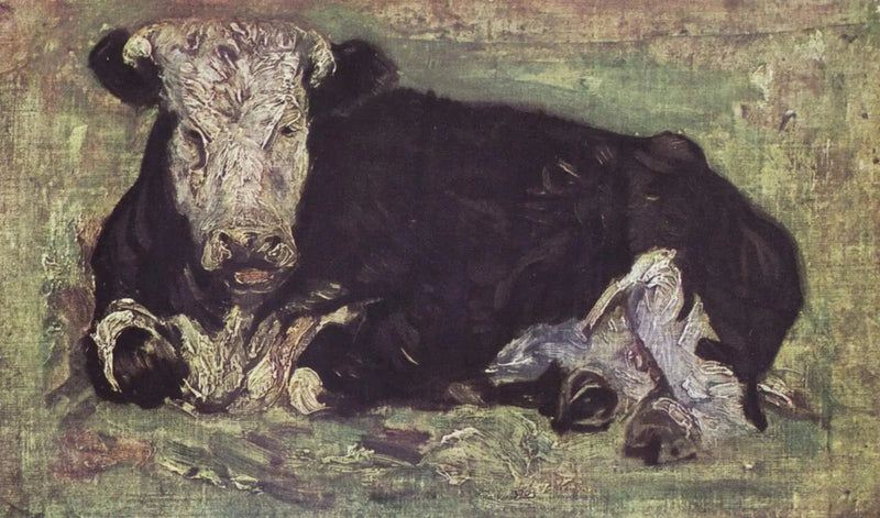Liggende ko - Vincent van Gogh