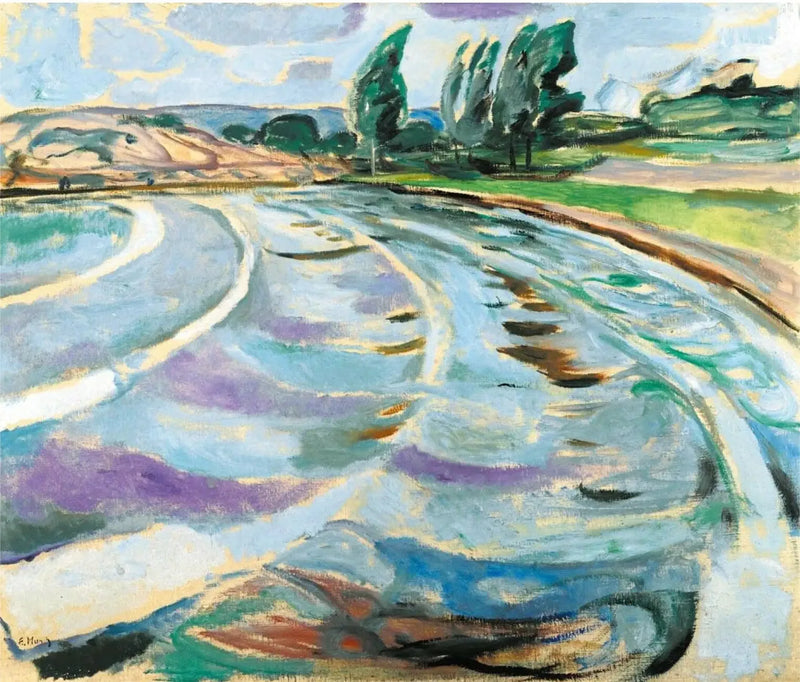 Bølger - Edvard Munch