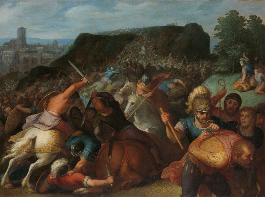 Valentinus est fait prisonnier de guerre - Otto van Veen