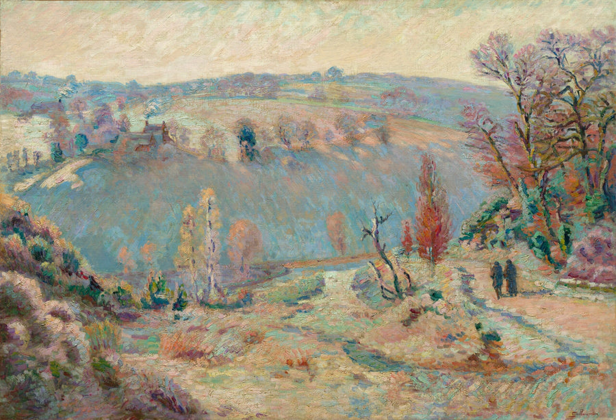 Vallée de la Sédelle à Pont Charraud : Hvid gelé - Armand Guillaumin