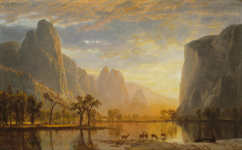 Yosemite-dalen - Albert Bierstadt