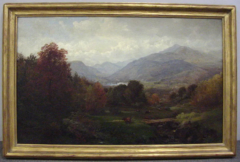 Vallée du Bouquet, Adirondack-bjergene - William Trost Richards