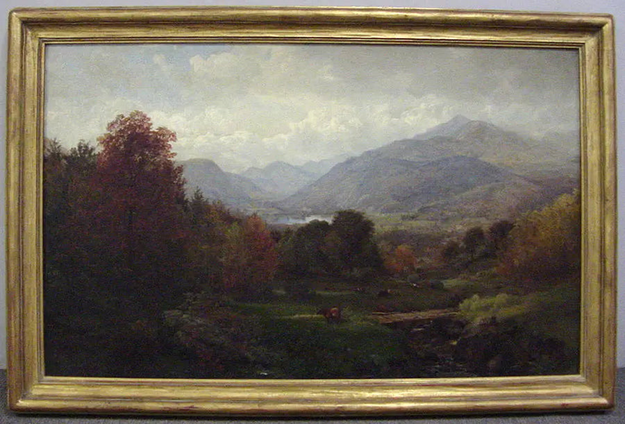 Vallée du Bouquet, Adirondack-bjergene - William Trost Richards