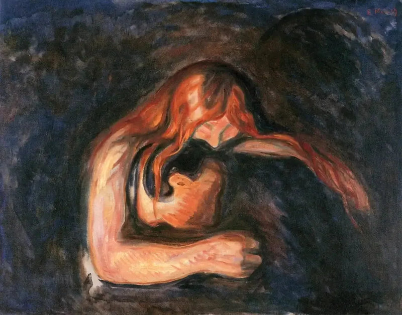 Vampyr - Edvard Munch