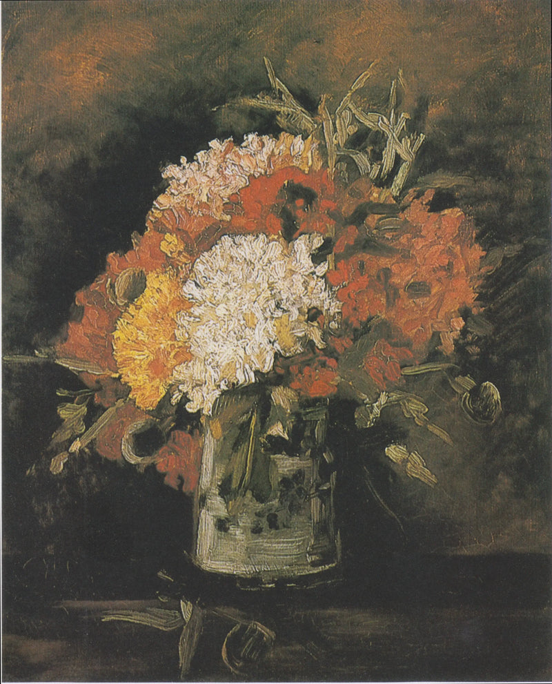 Vase med nelliker - Vincent van Gogh