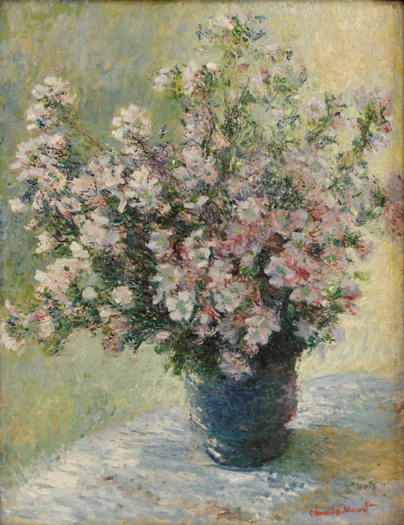Blomster vase - Claude Monet