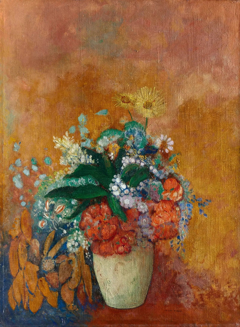 Blomster vase - Odilon Redon