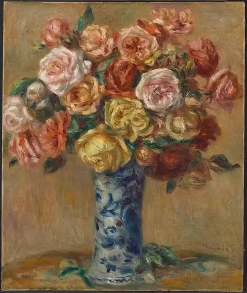 Blomsterbuket - Pierre-Auguste Renoir