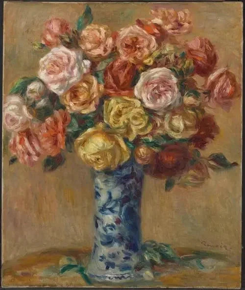 Blomsterbuket - Pierre-Auguste Renoir