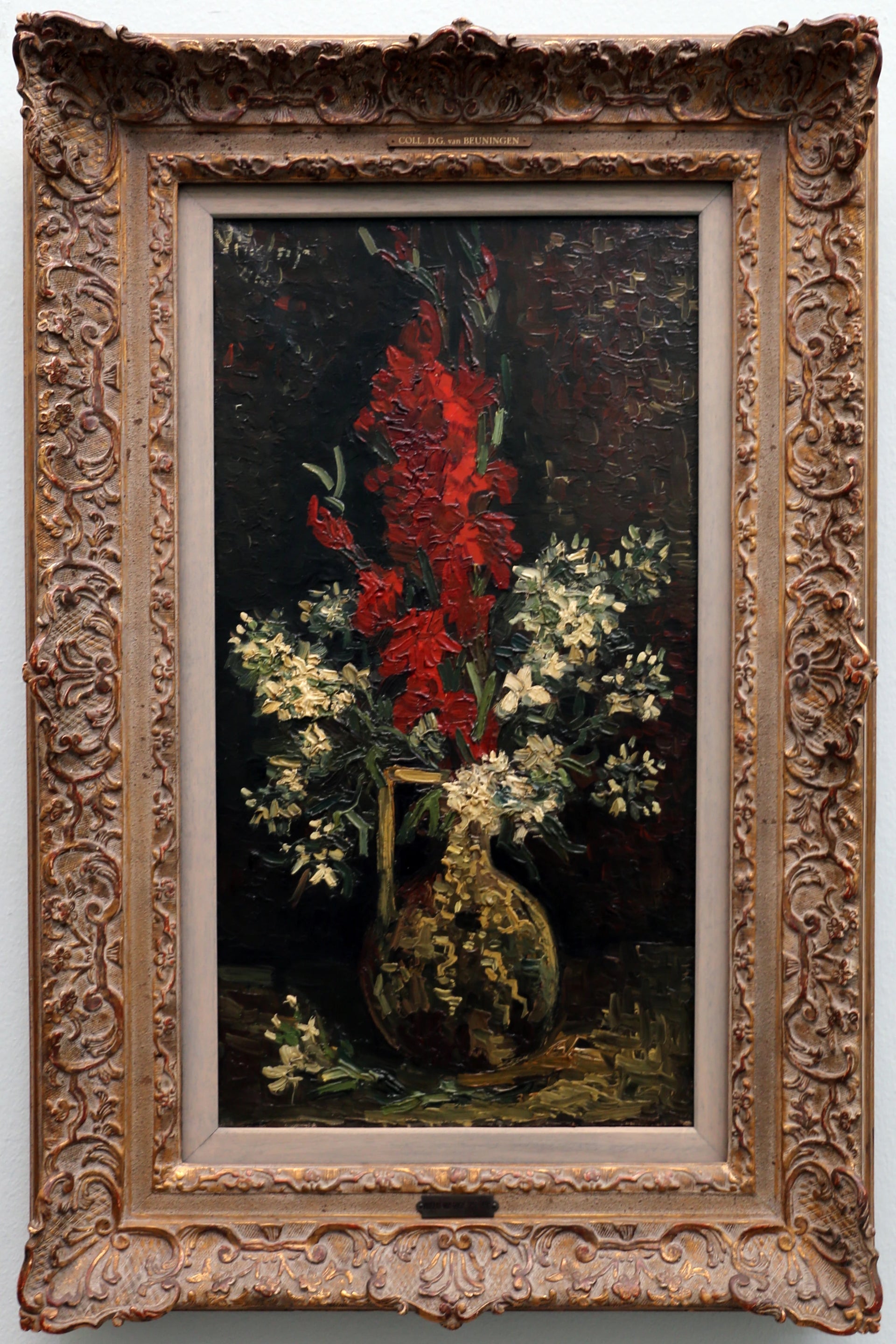 Vase avec fleurs rouges et blanches F237 JH1131 — Vincent van Gogh