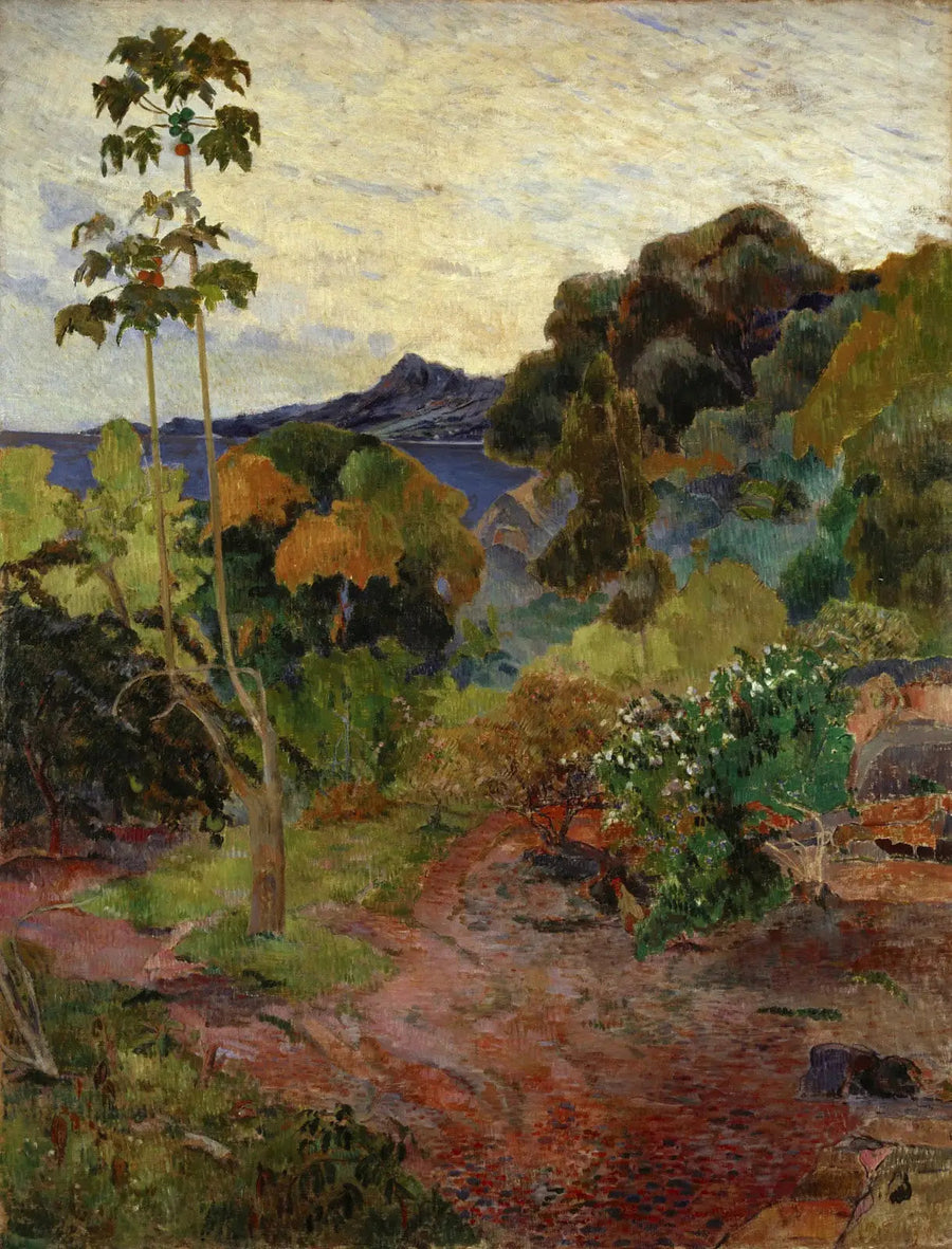 Tropisk vegetation, Martinique - Paul Gauguin