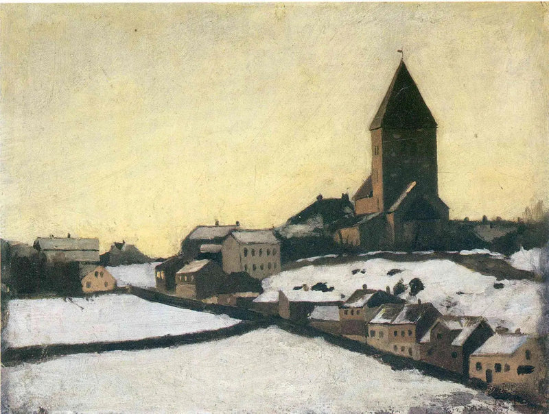 Vagt Kirke i Aker - Edvard Munch