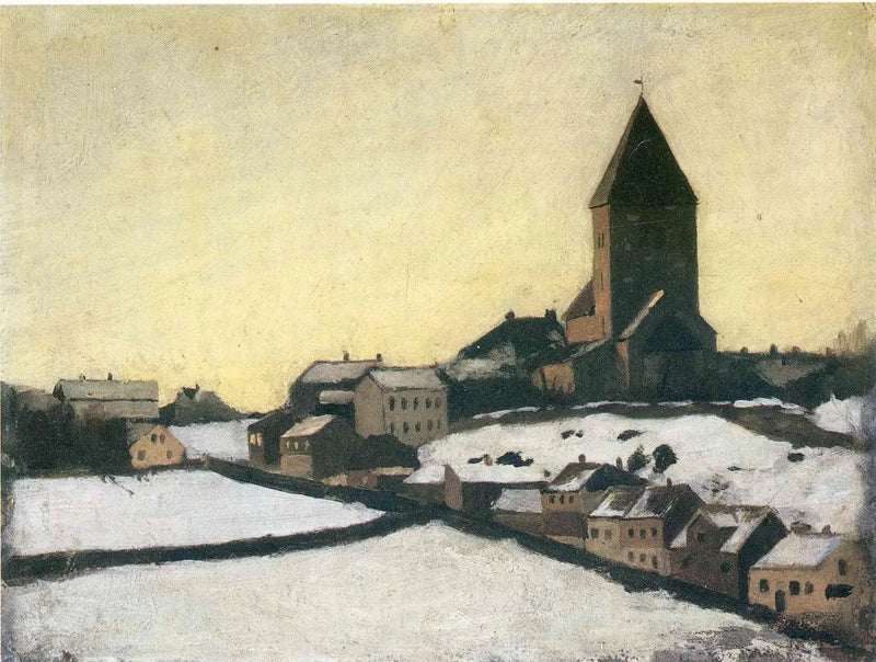 Vagt Kirke i Aker - Edvard Munch