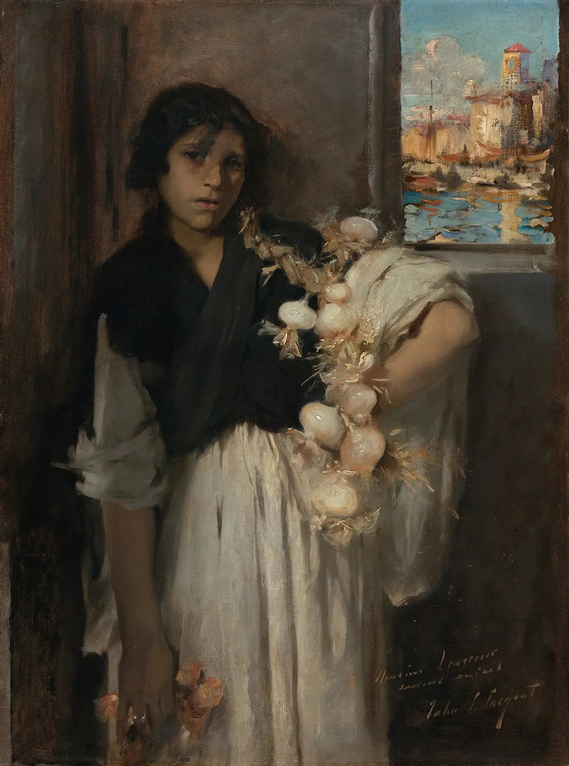 Venezia-løg sælger - John Singer Sargent