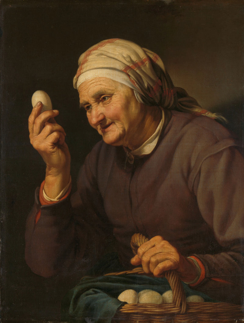 La vendeuse d'œufs - Hendrick Bloemaert