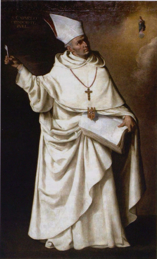 Ærbødig Jerónimo Miguel Carmelo - Francisco de Zurbarán