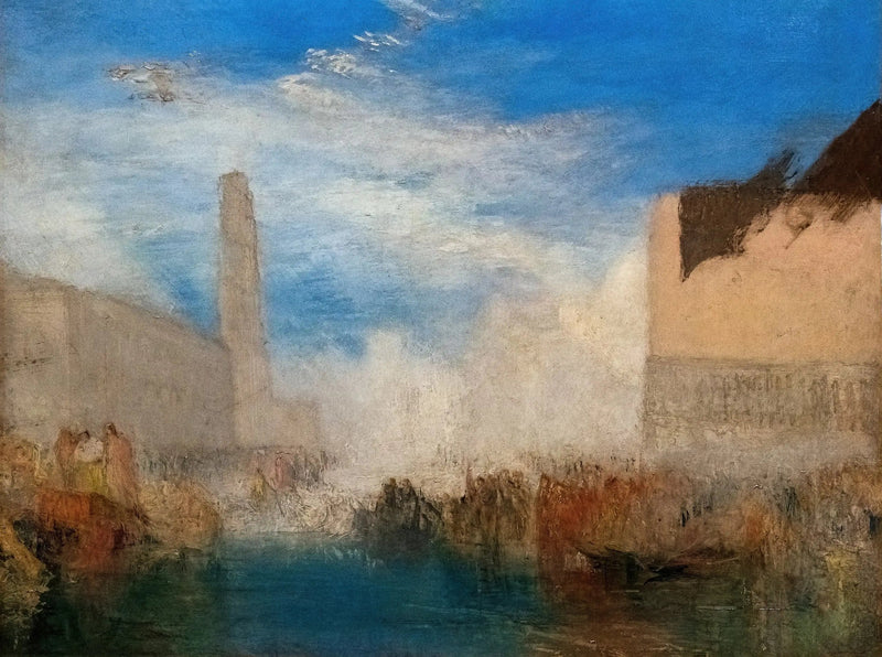 Venedig, Piazzettaen med ceremonien for Doge, der gifter sig med havet - J. M. W. Turner