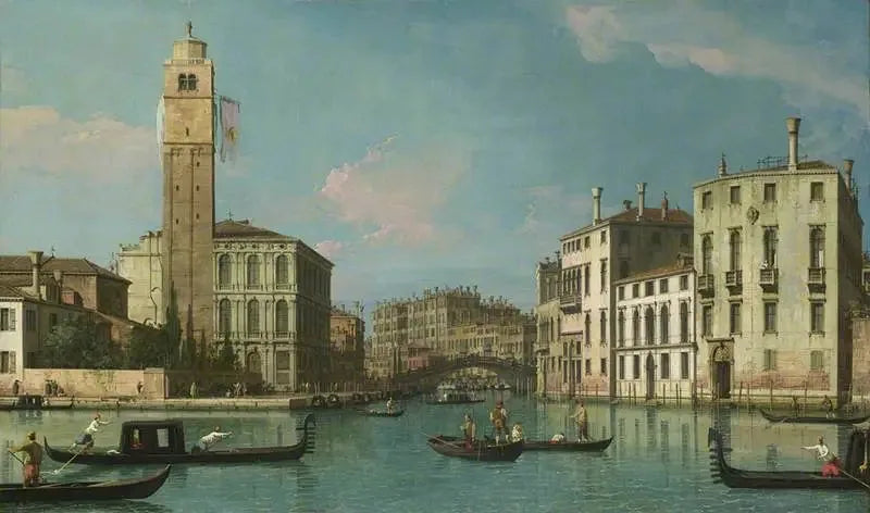 Venedig : Embouchure du Cannaregio - Canaletto