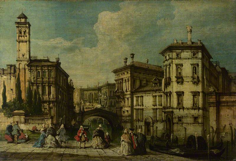 Venedig: Indgangen til Cannaregio - Francesco Guardi